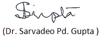Chairman's Signature